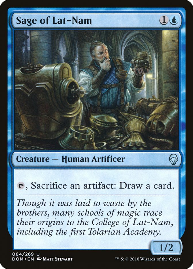 Sage of Lat-Nam [Dominaria] | Game Master's Emporium (The New GME)