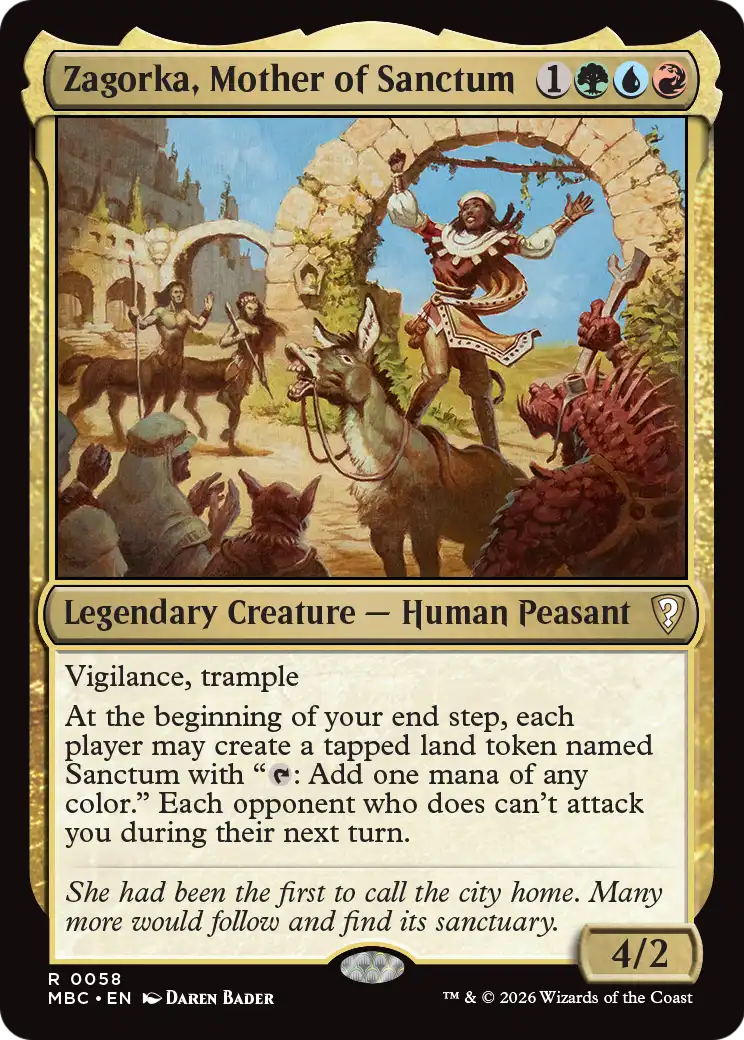 Zagorka, Mother of Sanctum [Mystery Booster: Commander Edition] | Game Master's Emporium (The New GME)