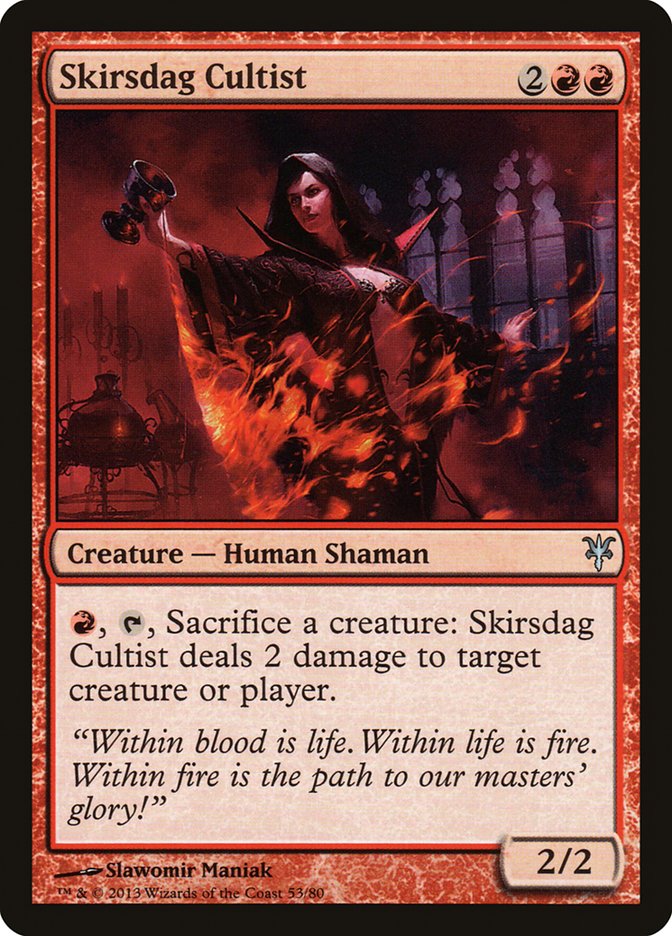 Skirsdag Cultist [Duel Decks: Sorin vs. Tibalt] | Game Master's Emporium (The New GME)