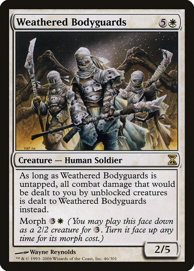 Weathered Bodyguards [Time Spiral] | Game Master's Emporium (The New GME)