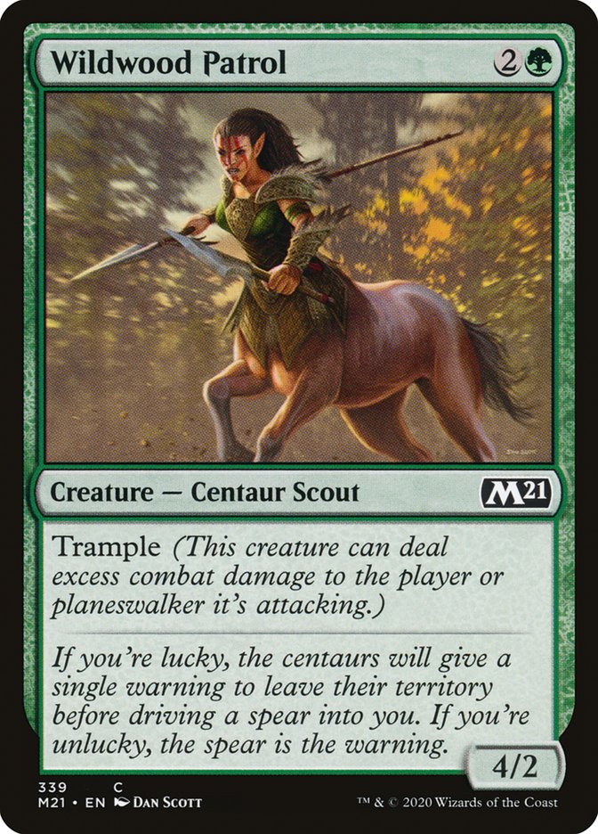 Wildwood Patrol [Core Set 2021] | Game Master's Emporium (The New GME)