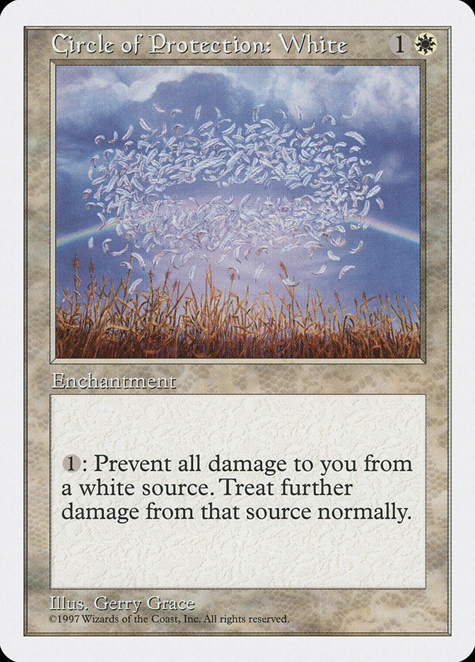 Circle of Protection: White [Fifth Edition] | Game Master's Emporium (The New GME)