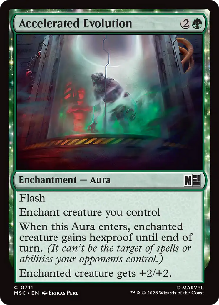Accelerated Evolution [Marvel Super Heroes Commander] | Game Master's Emporium (The New GME)
