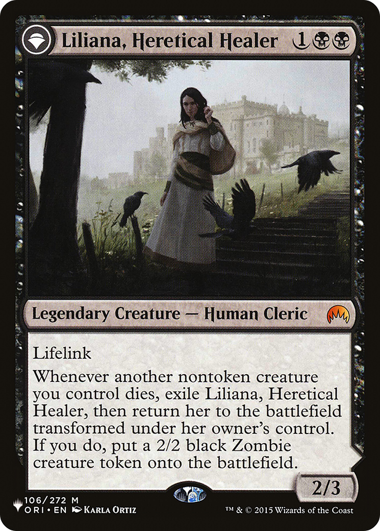 Liliana, Heretical Healer // Liliana, Defiant Necromancer [Secret Lair: From Cute to Brute] | Game Master's Emporium (The New GME)