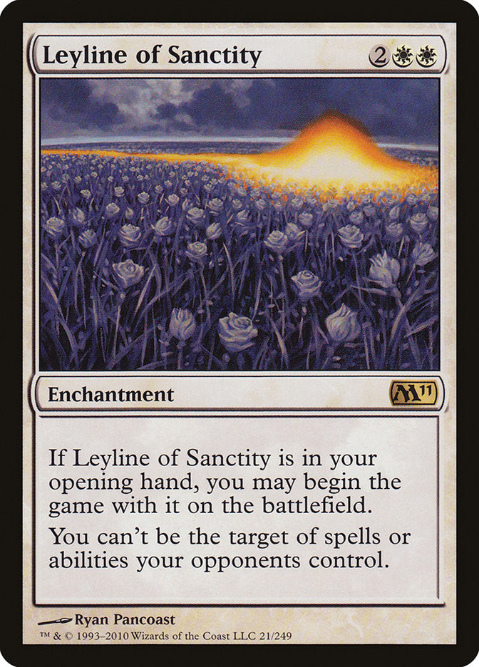 Leyline of Sanctity [Magic 2011] | Game Master's Emporium (The New GME)