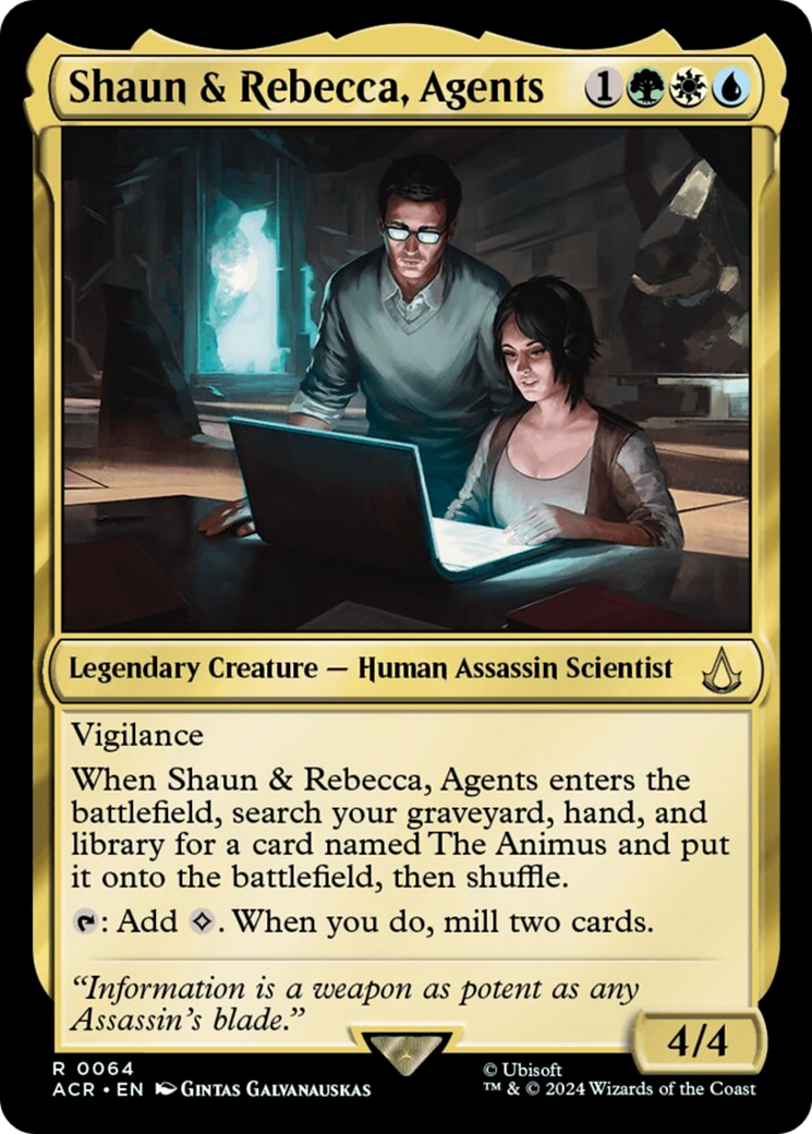 Shaun & Rebecca, Agents [Assassin's Creed] | Game Master's Emporium (The New GME)