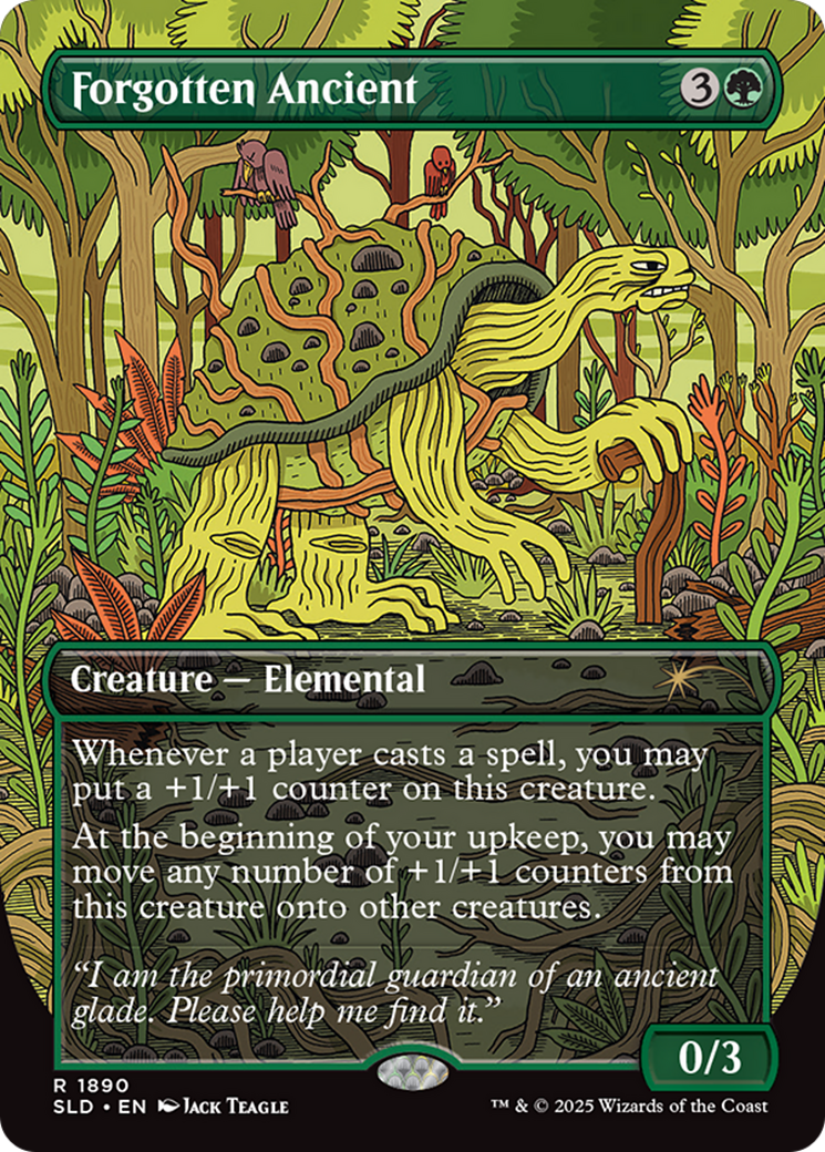 Forgotten Ancient (Rainbow Foil) [Secret Lair Drop Series] | Game Master's Emporium (The New GME)