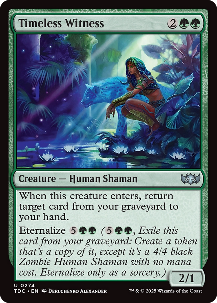 Timeless Witness [Tarkir: Dragonstorm Commander] | Game Master's Emporium (The New GME)
