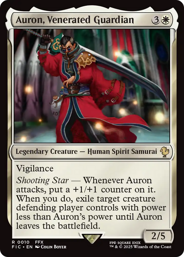 Auron, Venerated Guardian [FINAL FANTASY Commander] | Game Master's Emporium (The New GME)