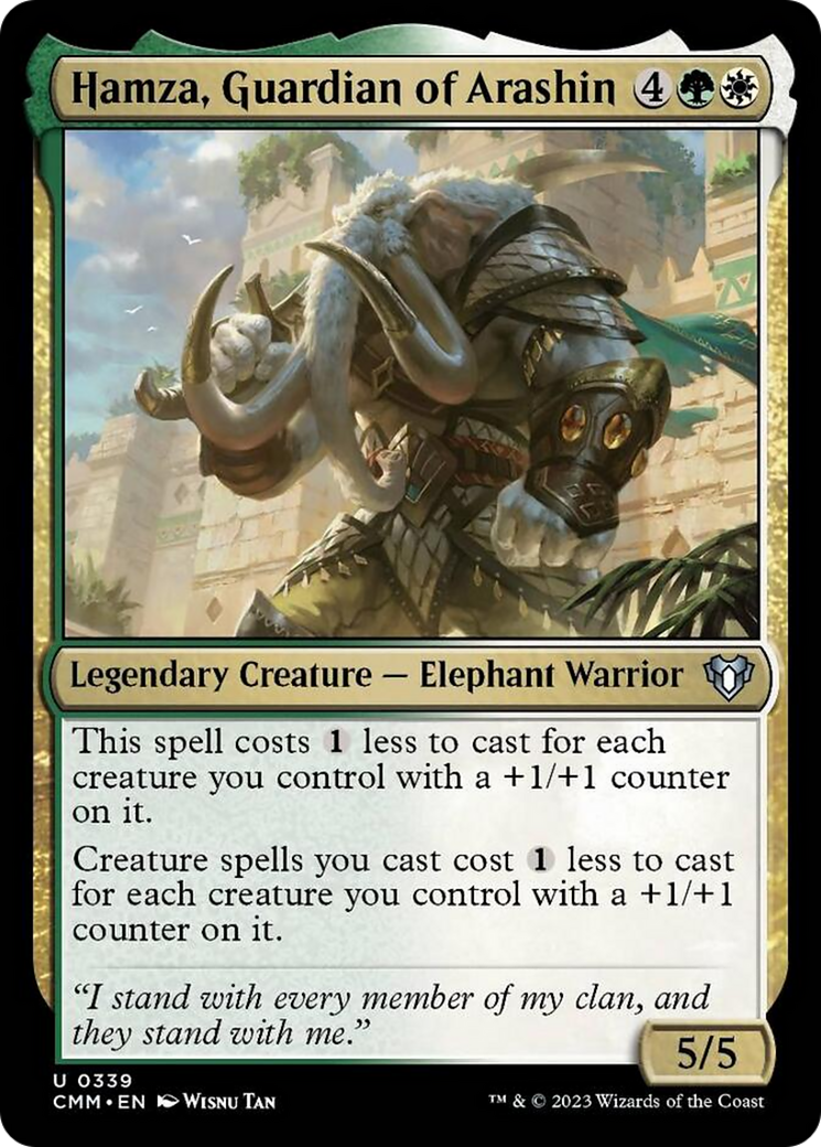Hamza, Guardian of Arashin [Commander Masters] | Game Master's Emporium (The New GME)