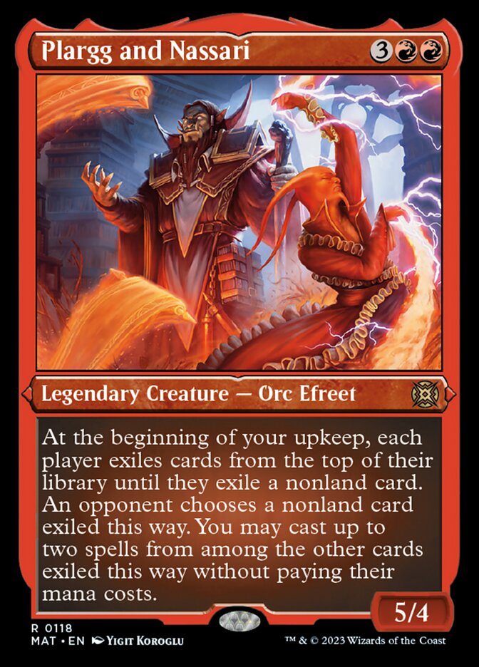 Plargg and Nassari (Foil Etched) [March of the Machine: The Aftermath] | Game Master's Emporium (The New GME)