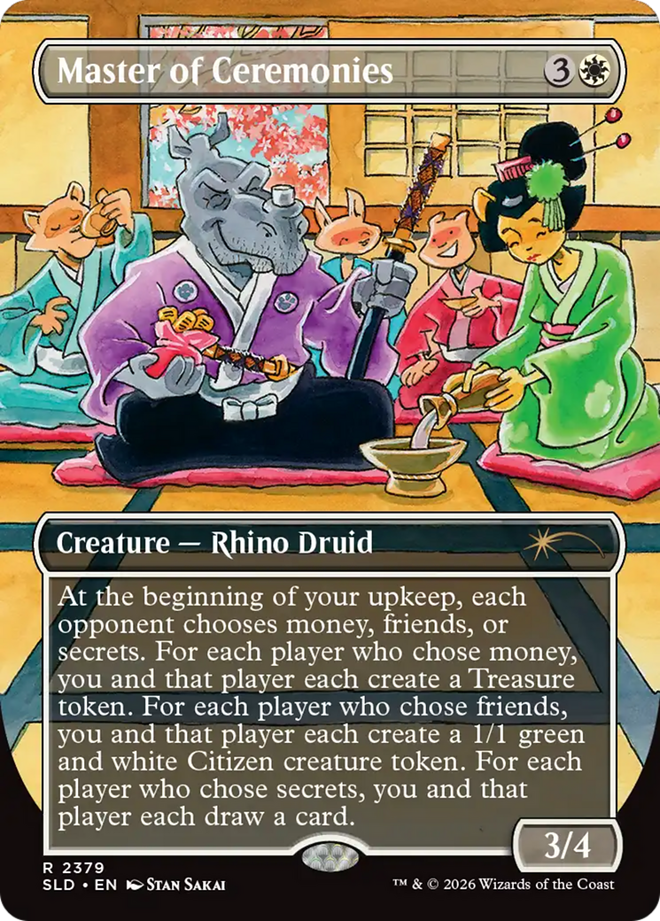 Master of Ceremonies [Secret Lair Drop Series] | Game Master's Emporium (The New GME)