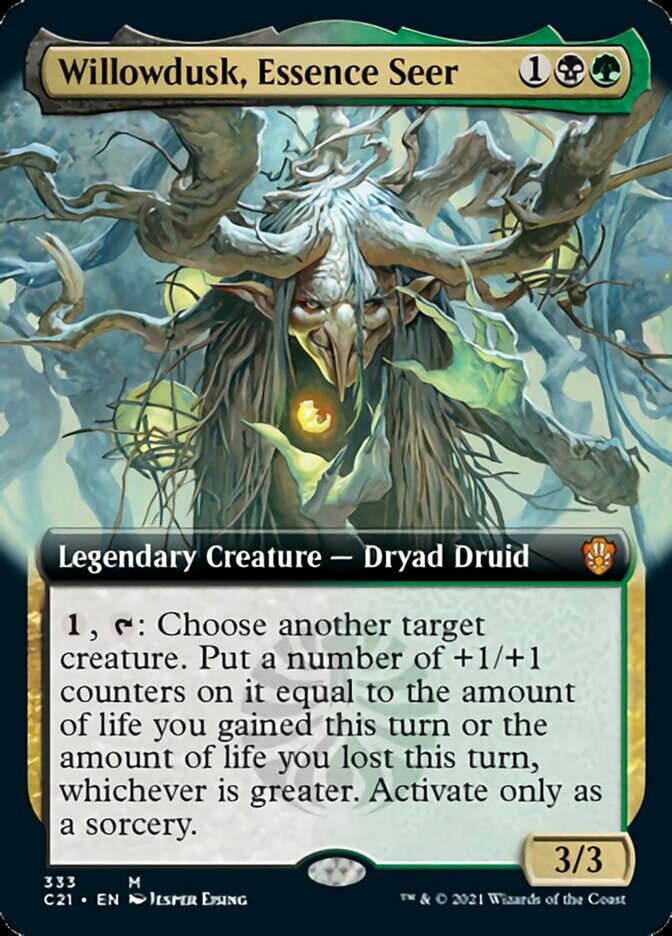 Willowdusk, Essence Seer (Extended Art) [Commander 2021] | Game Master's Emporium (The New GME)