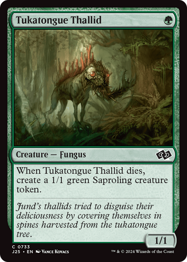 Tukatongue Thallid [Foundations Jumpstart] | Game Master's Emporium (The New GME)