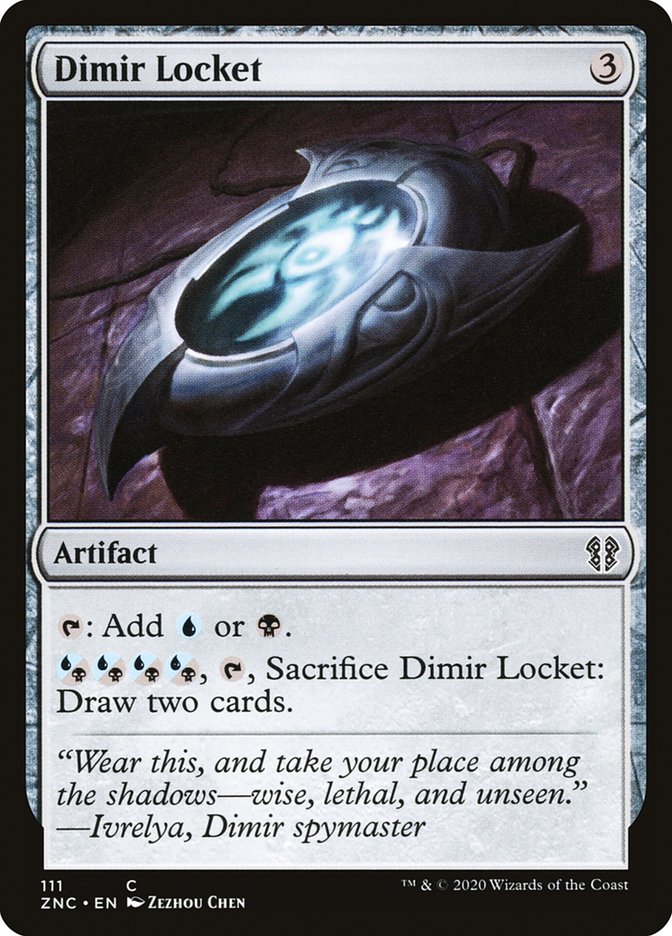 Dimir Locket [Zendikar Rising Commander] | Game Master's Emporium (The New GME)