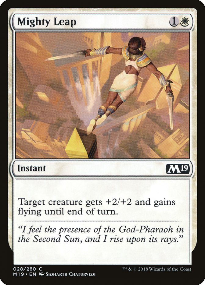 Mighty Leap [Core Set 2019] | Game Master's Emporium (The New GME)