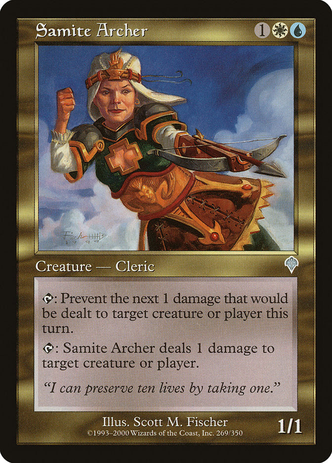 Samite Archer [Invasion] | Game Master's Emporium (The New GME)