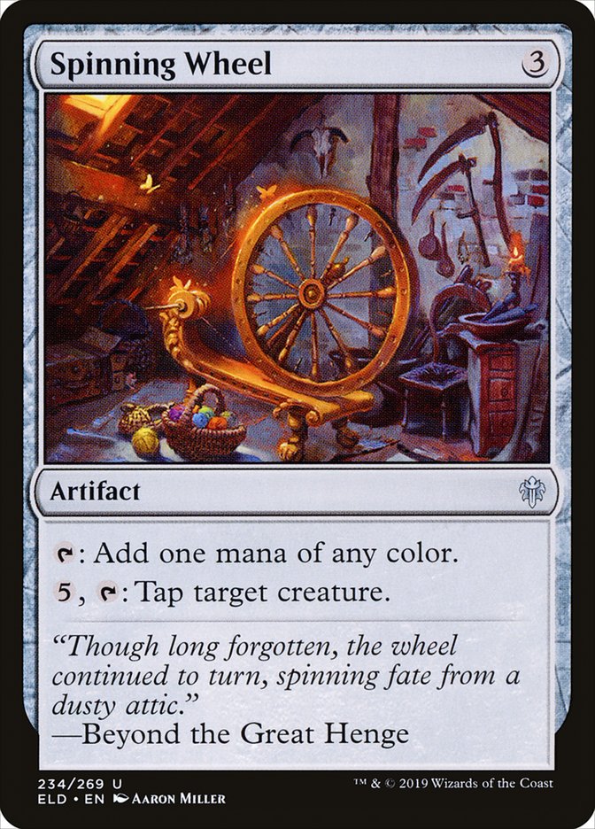 Spinning Wheel [Throne of Eldraine] | Game Master's Emporium (The New GME)