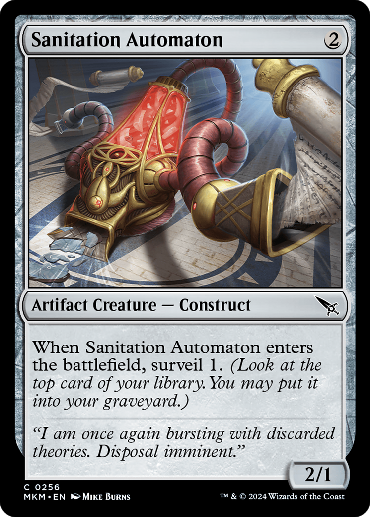 Sanitation Automaton [Murders at Karlov Manor] | Game Master's Emporium (The New GME)