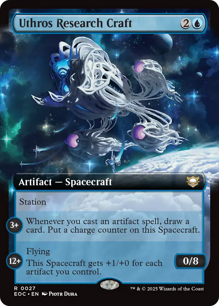 Uthros Research Craft (Extended Art) [Edge of Eternities Commander] | Game Master's Emporium (The New GME)