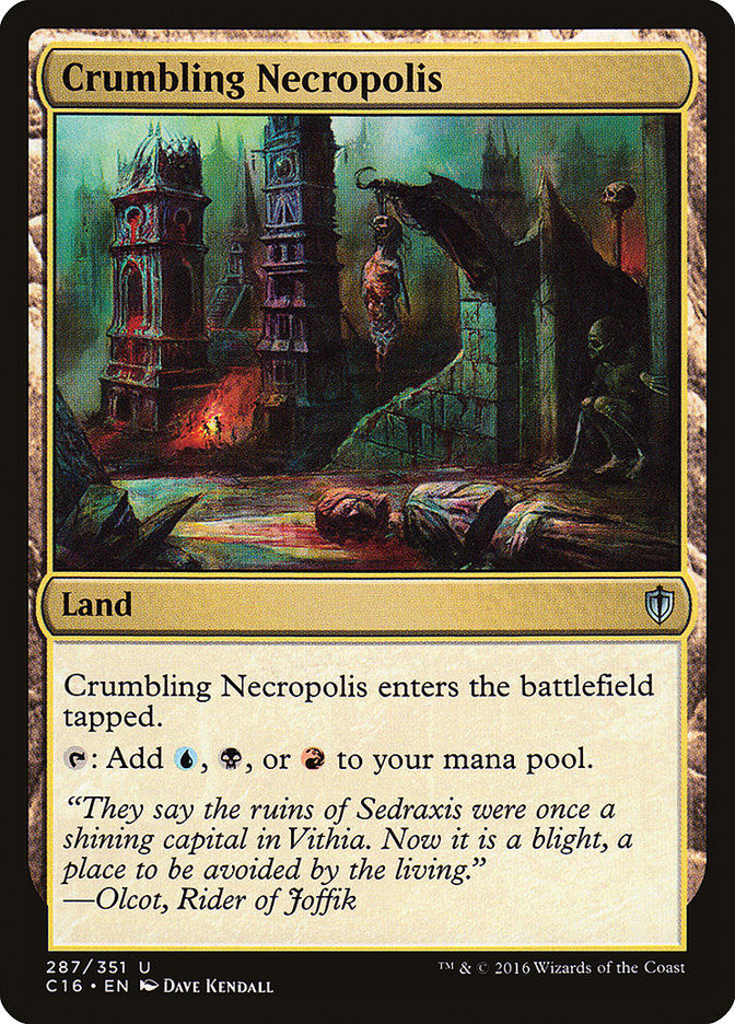 Crumbling Necropolis [Commander 2016] | Game Master's Emporium (The New GME)