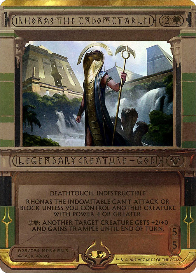 Rhonas the Indomitable (Invocation) [Amonkhet Invocations] | Game Master's Emporium (The New GME)