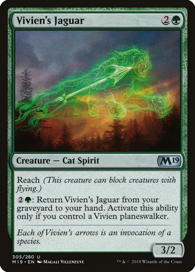 Vivien's Jaguar [Core Set 2019] | Game Master's Emporium (The New GME)