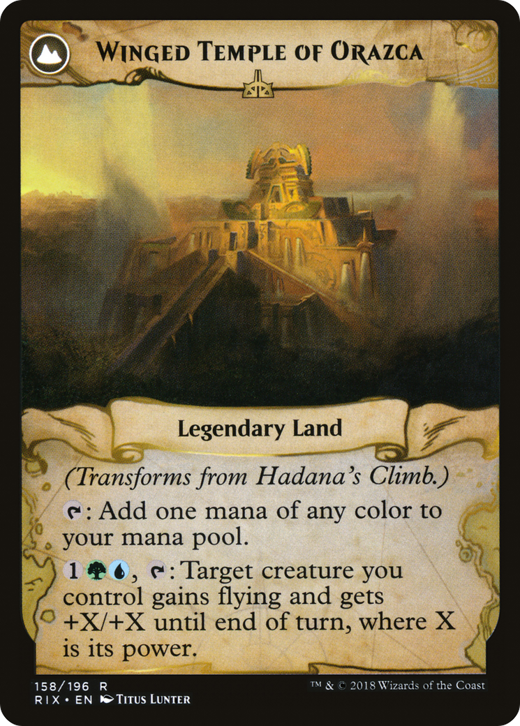 Hadana's Climb // Winged Temple of Orazca [Secret Lair: From Cute to Brute] | Game Master's Emporium (The New GME)
