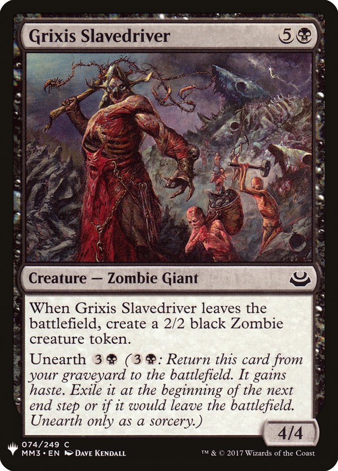 Grixis Slavedriver [Mystery Booster] | Game Master's Emporium (The New GME)