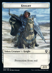 Phyrexian // Knight Double-Sided Token [Dominaria United Tokens] | Game Master's Emporium (The New GME)