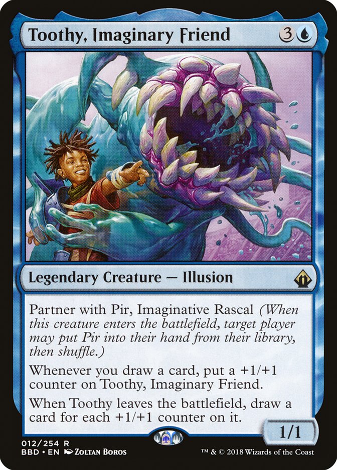 Toothy, Imaginary Friend [Battlebond] | Game Master's Emporium (The New GME)