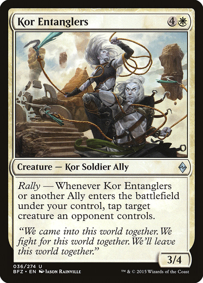 Kor Entanglers [Battle for Zendikar] | Game Master's Emporium (The New GME)