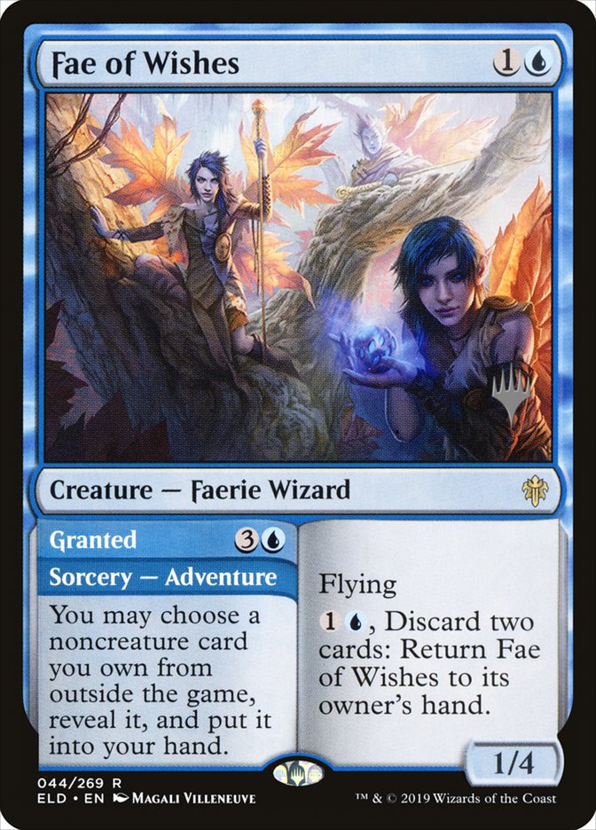 Fae of Wishes // Granted (Promo Pack) [Throne of Eldraine Promos] | Game Master's Emporium (The New GME)