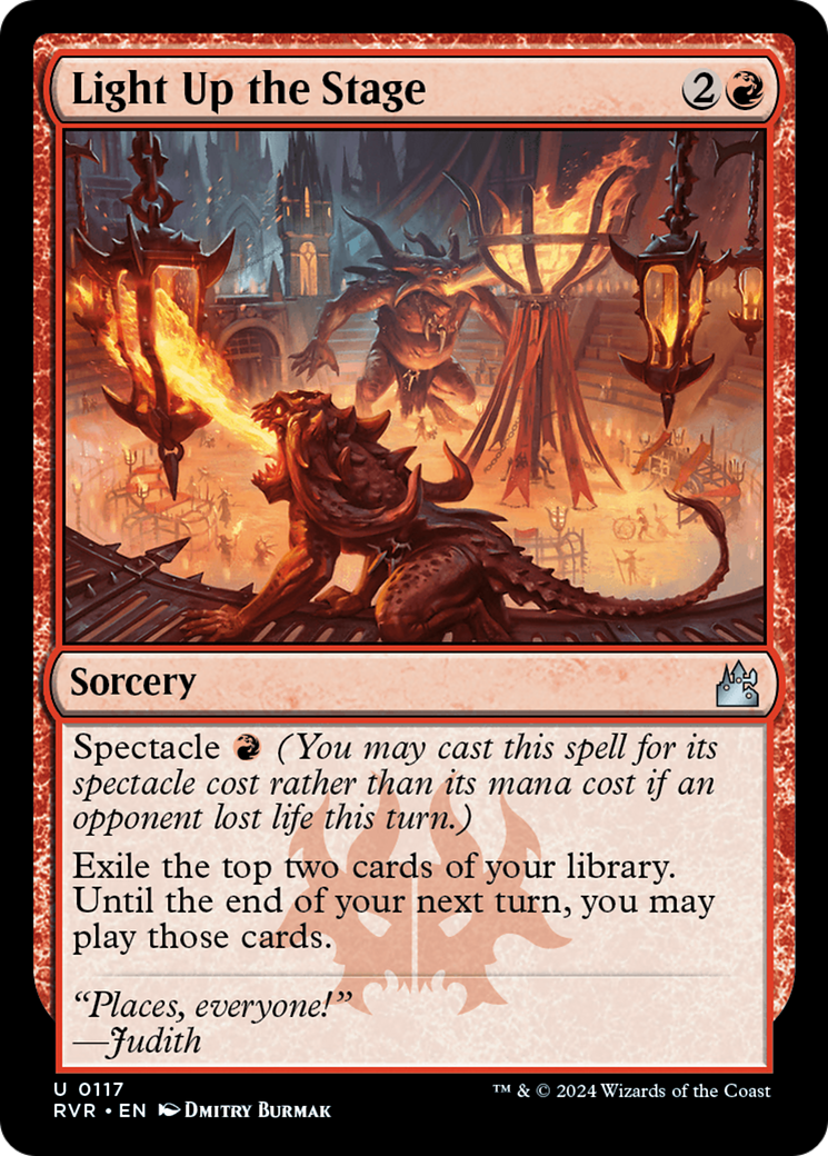 Light Up the Stage [Ravnica Remastered] | Game Master's Emporium (The New GME)
