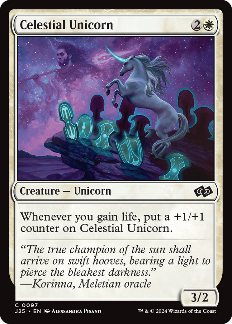 Celestial Unicorn [Foundations Jumpstart] | Game Master's Emporium (The New GME)