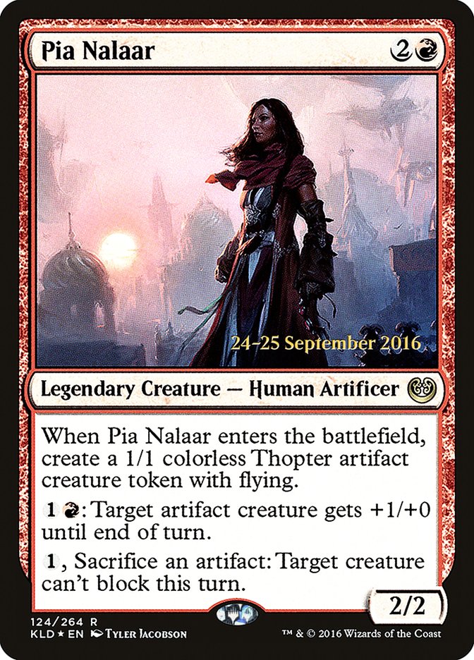 Pia Nalaar [Kaladesh Prerelease Promos] | Game Master's Emporium (The New GME)