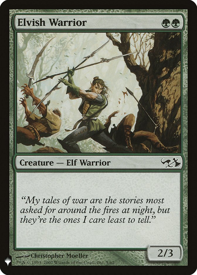 Elvish Warrior [Mystery Booster] | Game Master's Emporium (The New GME)