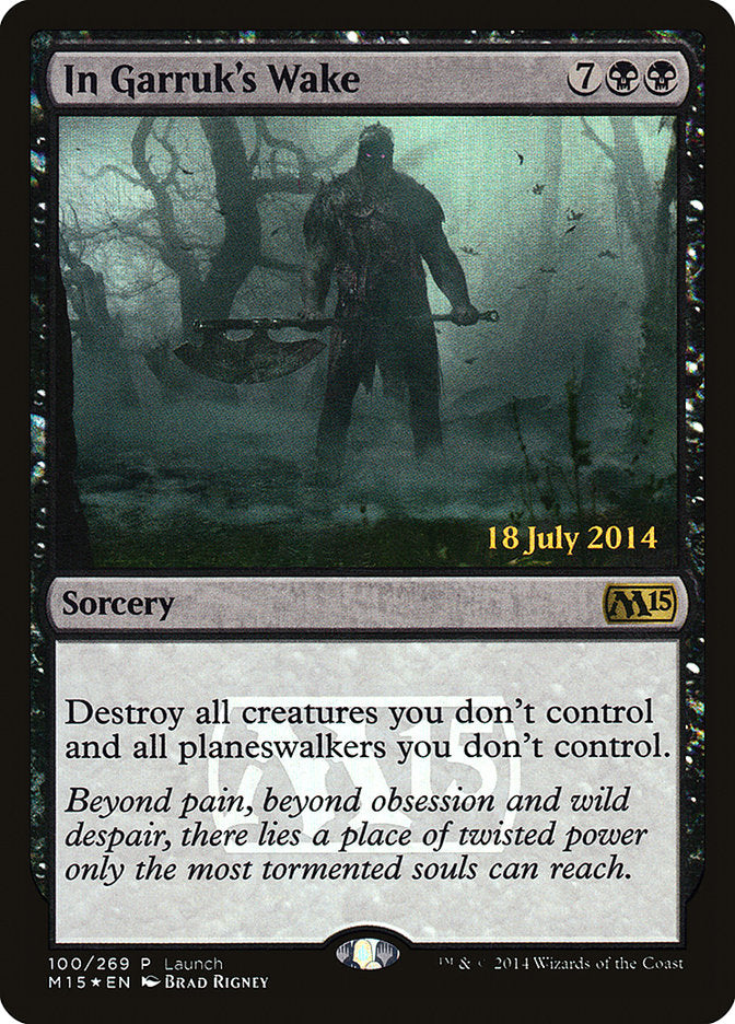 In Garruk's Wake [Magic 2015 Prerelease Promos] | Game Master's Emporium (The New GME)