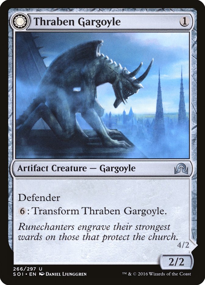 Thraben Gargoyle // Stonewing Antagonizer [Shadows over Innistrad] | Game Master's Emporium (The New GME)