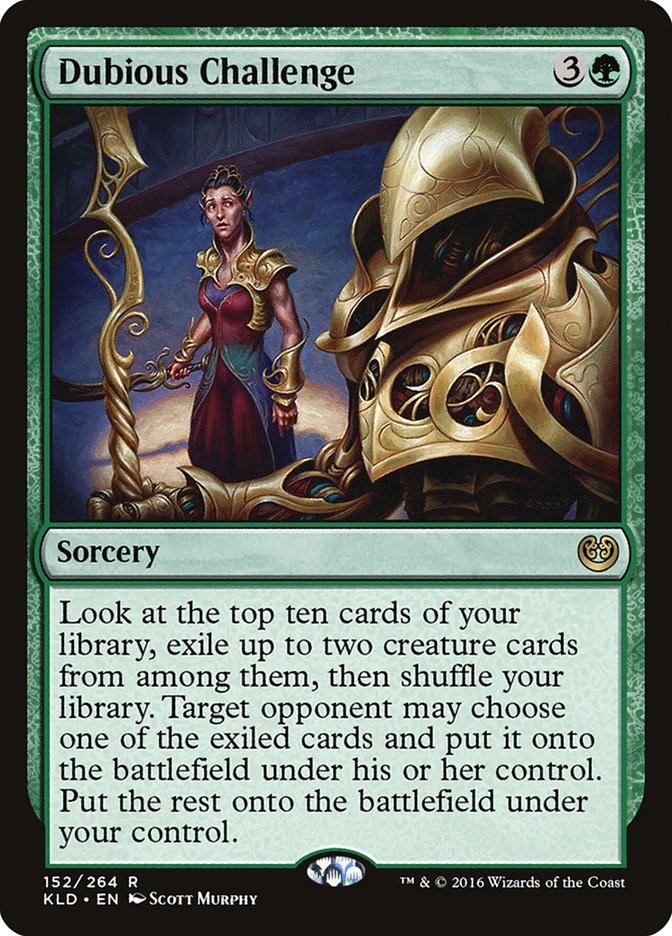 Dubious Challenge [Kaladesh] | Game Master's Emporium (The New GME)