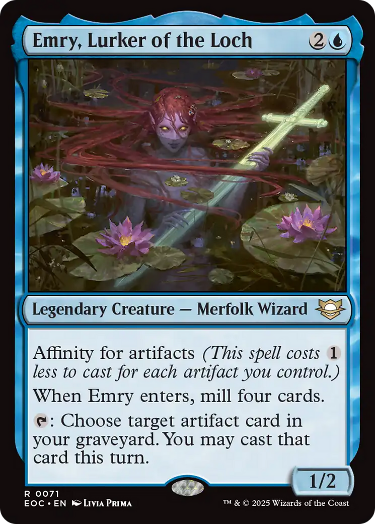 Emry, Lurker of the Loch [Edge of Eternities Commander] | Game Master's Emporium (The New GME)