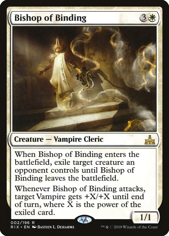 Bishop of Binding [Rivals of Ixalan] | Game Master's Emporium (The New GME)