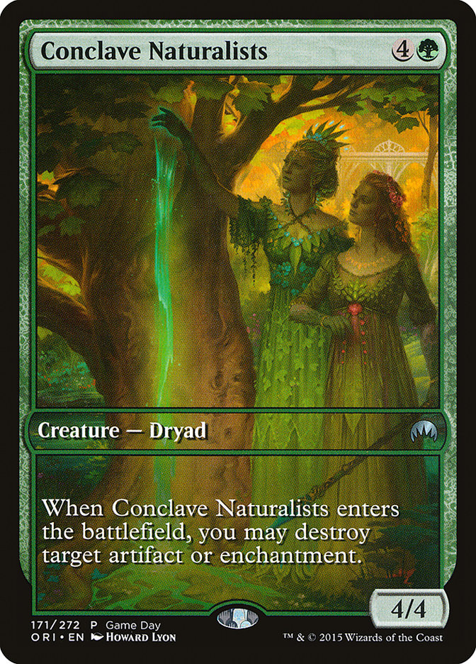 Conclave Naturalists (Game Day) [Magic Origins Promos] | Game Master's Emporium (The New GME)