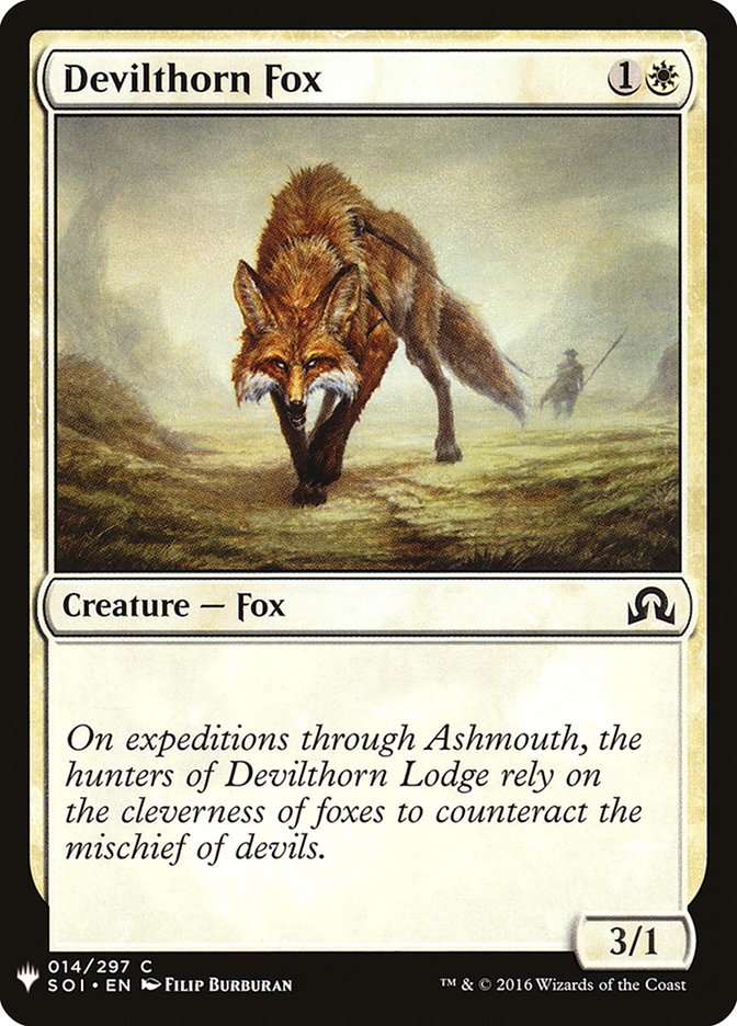 Devilthorn Fox [Mystery Booster] | Game Master's Emporium (The New GME)