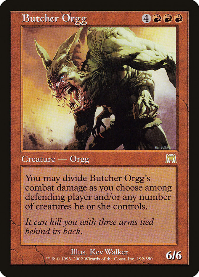 Butcher Orgg [Onslaught] | Game Master's Emporium (The New GME)