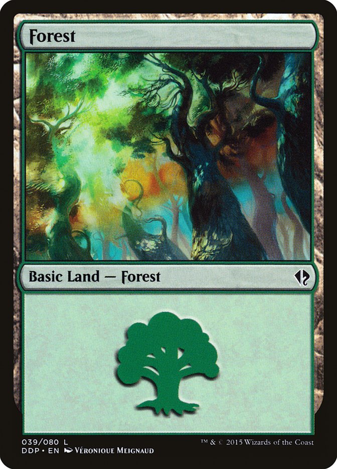 Forest (39) [Duel Decks: Zendikar vs. Eldrazi] | Game Master's Emporium (The New GME)