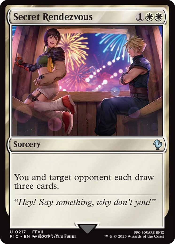 Secret Rendezvous (0217) [FINAL FANTASY Commander] | Game Master's Emporium (The New GME)