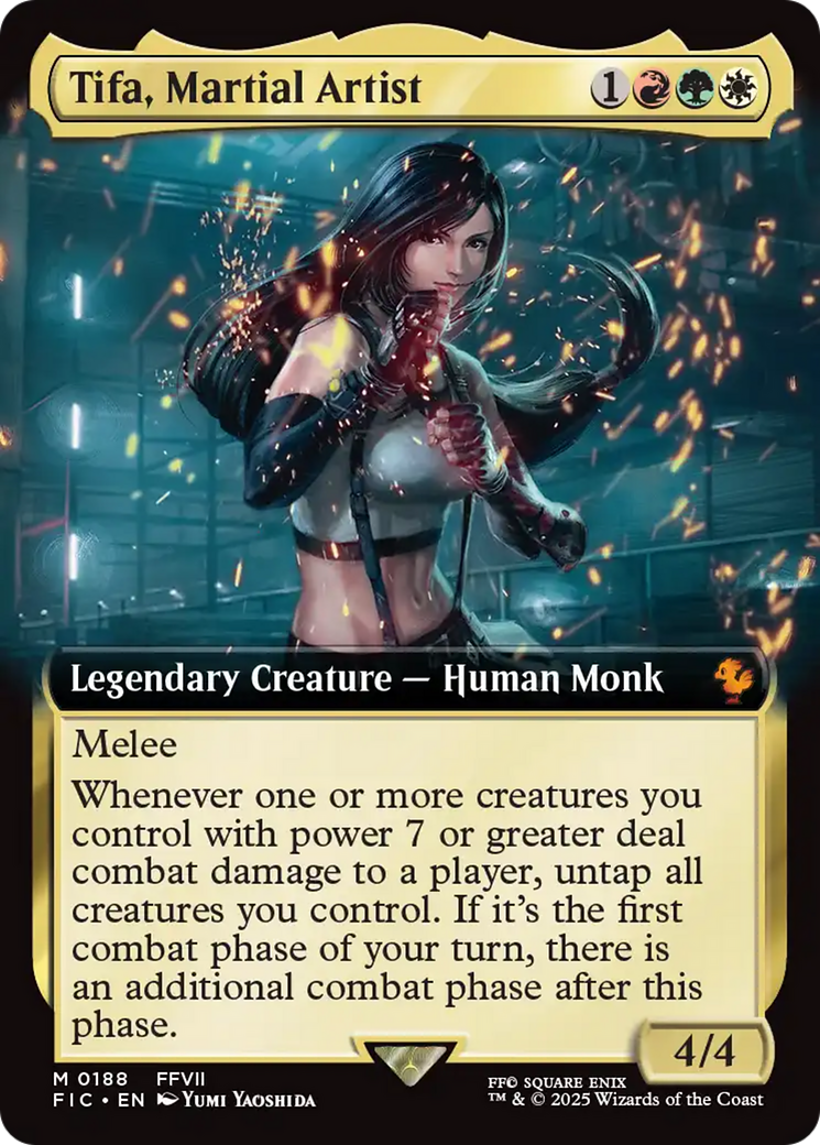 Tifa, Martial Artist (Extended Art) [FINAL FANTASY Commander] | Game Master's Emporium (The New GME)