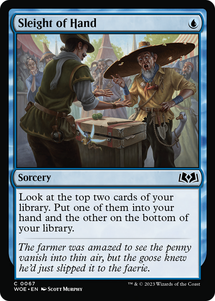 Sleight of Hand [Wilds of Eldraine] | Game Master's Emporium (The New GME)
