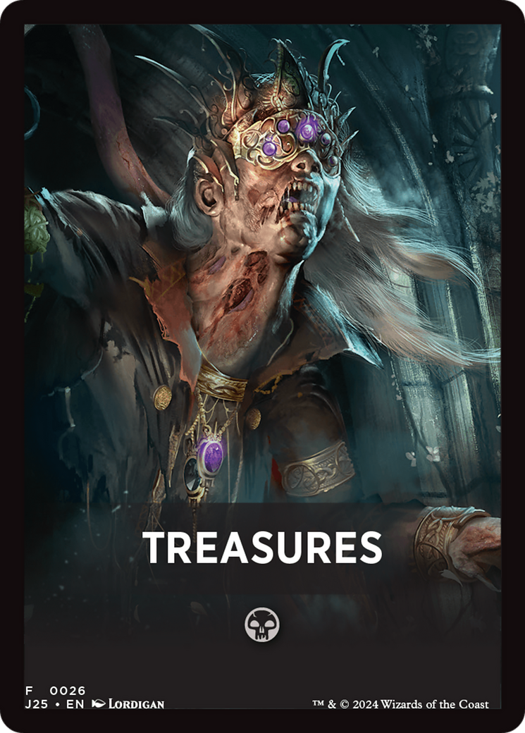 Treasures Theme Card [Foundations Jumpstart Front Cards] | Game Master's Emporium (The New GME)